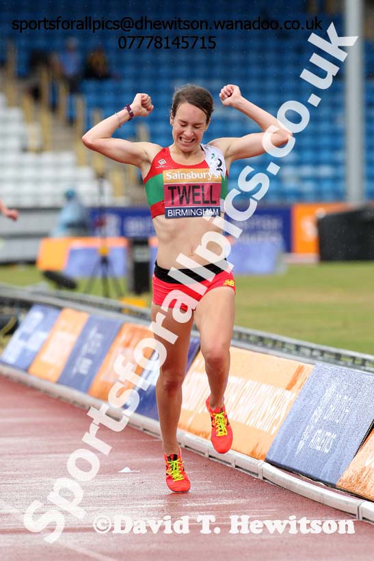 Womens 5000 metres, Sainsbury's British Champs, Alexander Stadium, Birmingham. Photo: David T. Hewitson/Sprts for All Pics